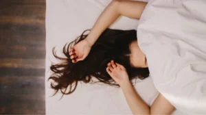 woman sleeping